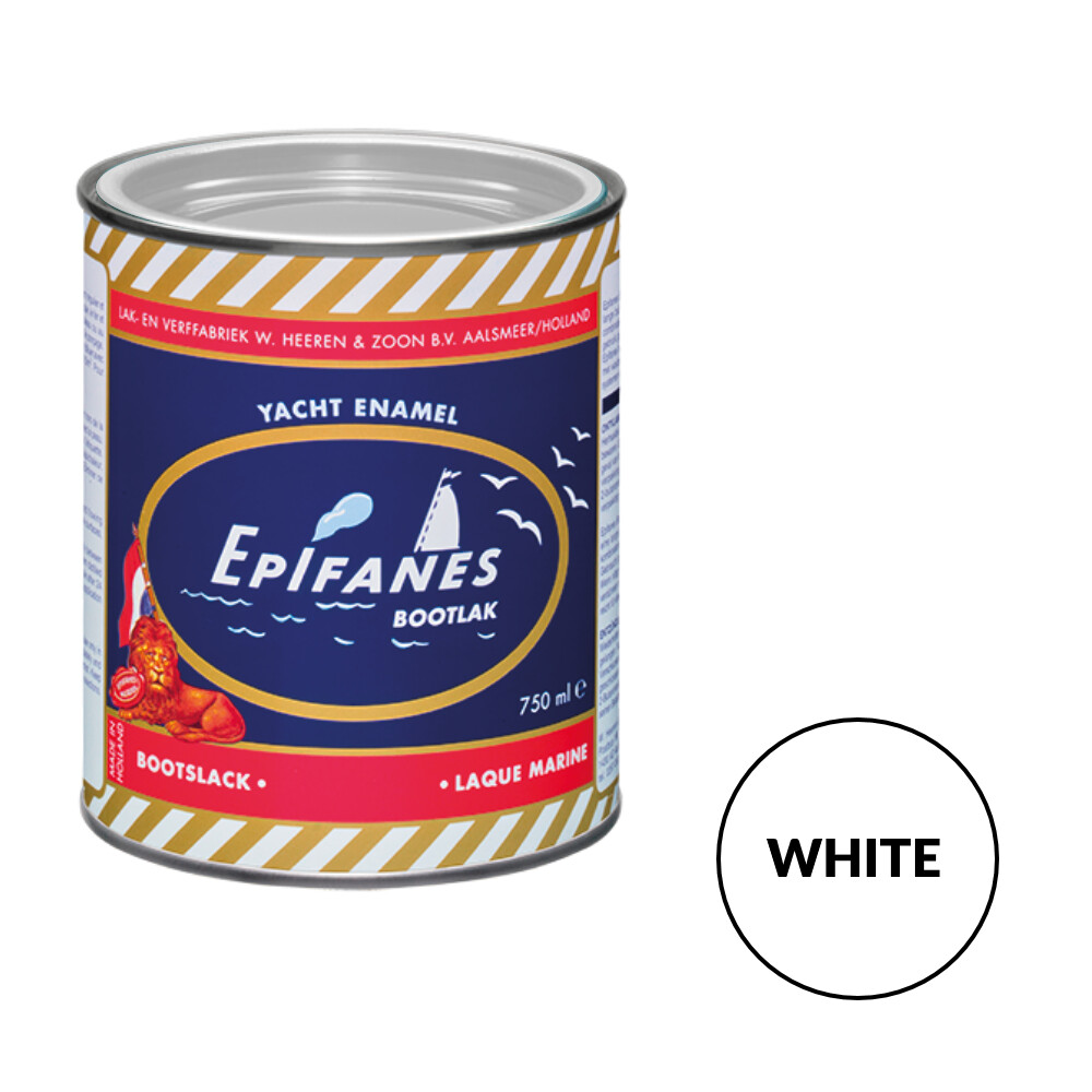 Bootlak Yacht Enamel 750ml - WIT
