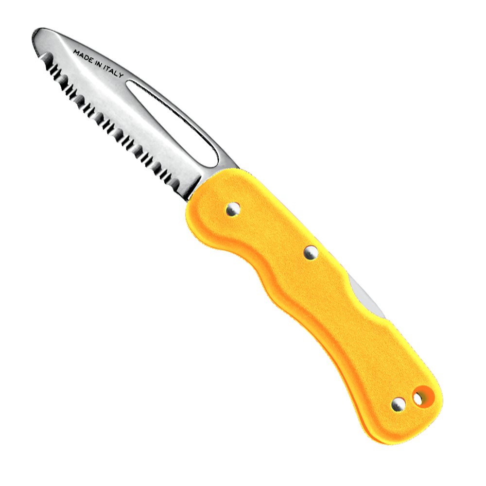 Safety Knife - Yellow - Straight Blade