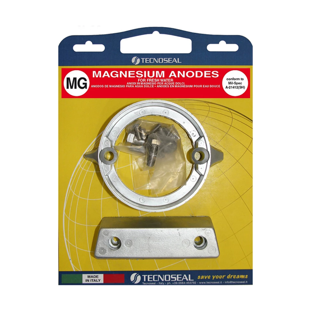 Tecnoseal Engine Anode Kit Magnesium - Volvo 290DP 