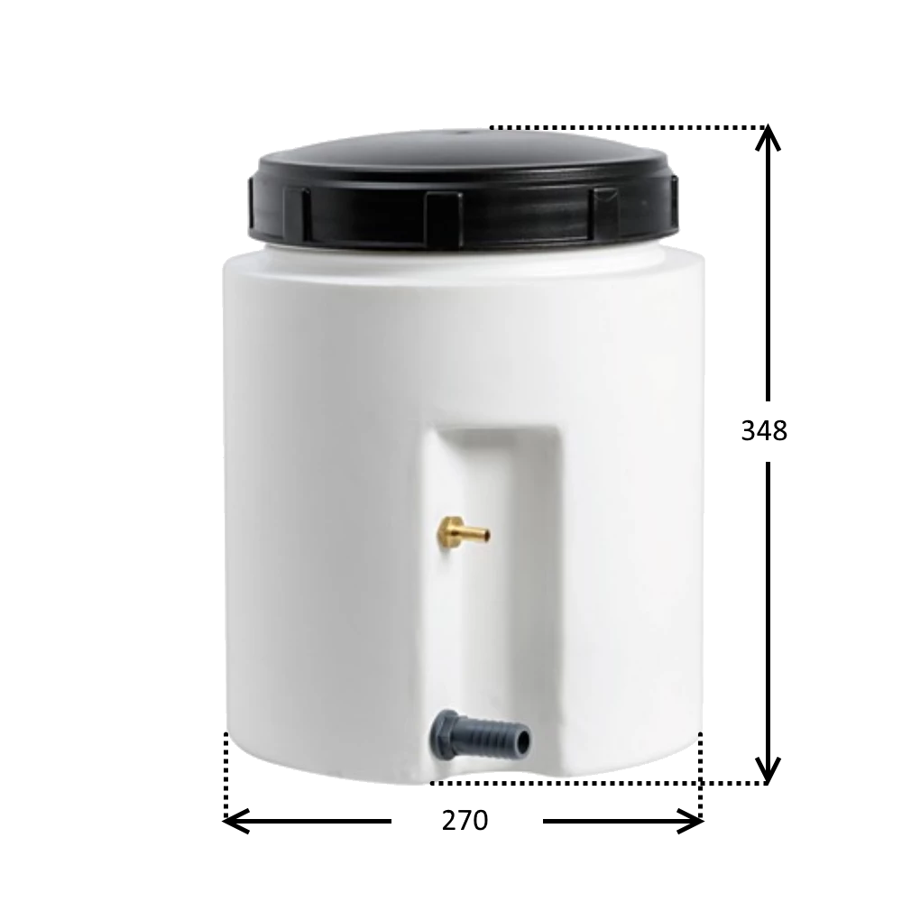 Watertight Gas Bottle Housing