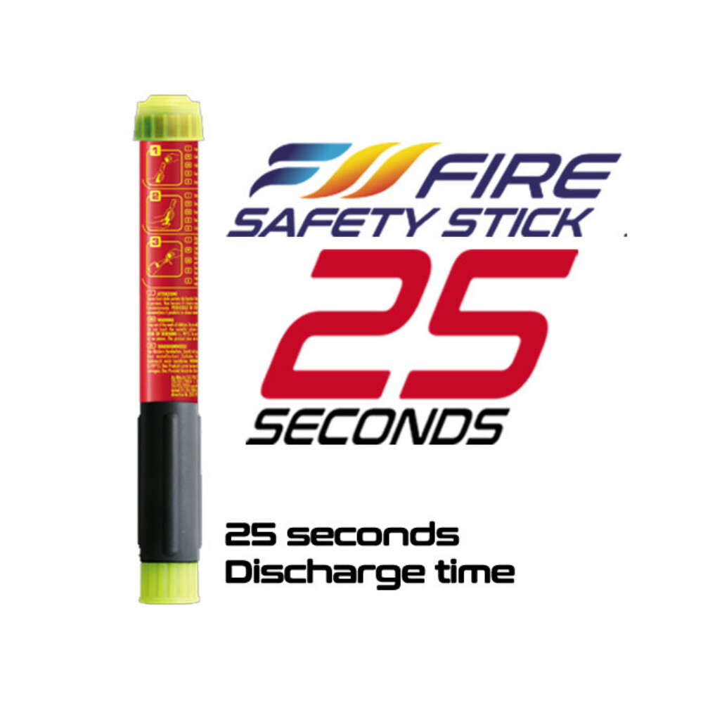 Fire Safety Stick Extinguisher - 25 Seconds