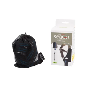 Seago 1 Hook & Cowhitch Safety Line Black 