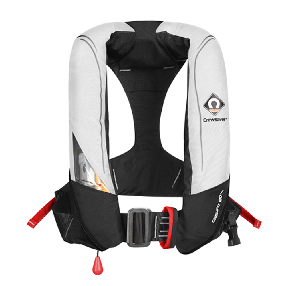 Crewfit 180 Pro Auto Harness - White Black