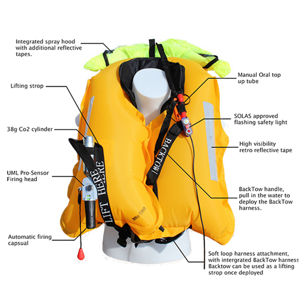 Offshore Backtow 170N Hammar Auto Lifejacket