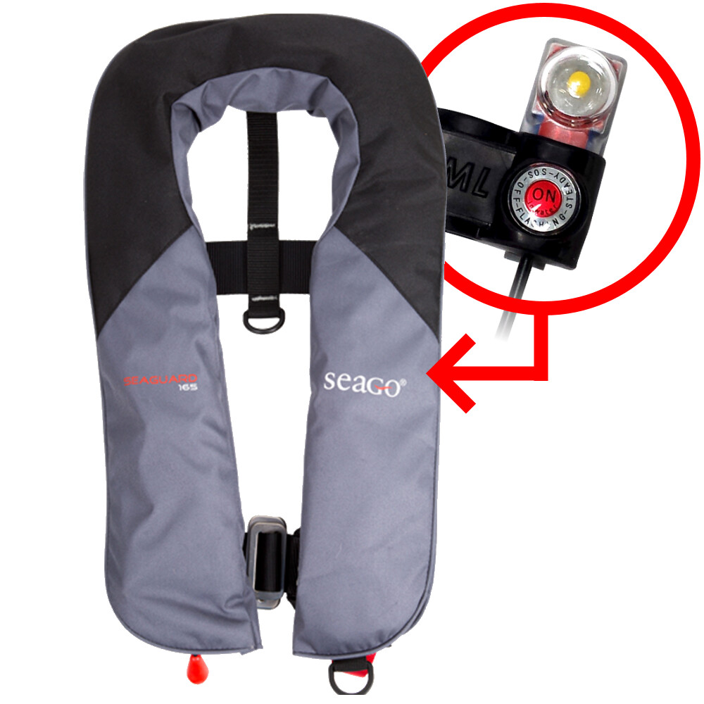 Seaguard 165N Auto Harness Inc Light - Black