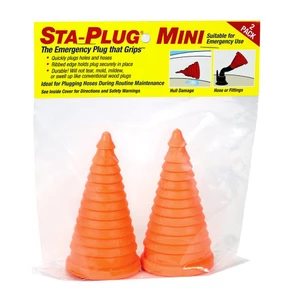 Forespar Sta-Plug Mini Emergency Plug (2 Pack) 
