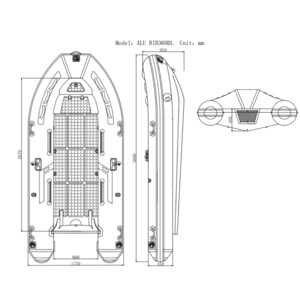 360 Aluminium Hull RIB