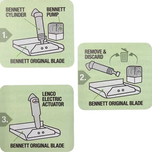 Lenco Bennett Hydraulic to  Electric Conversion Kit 