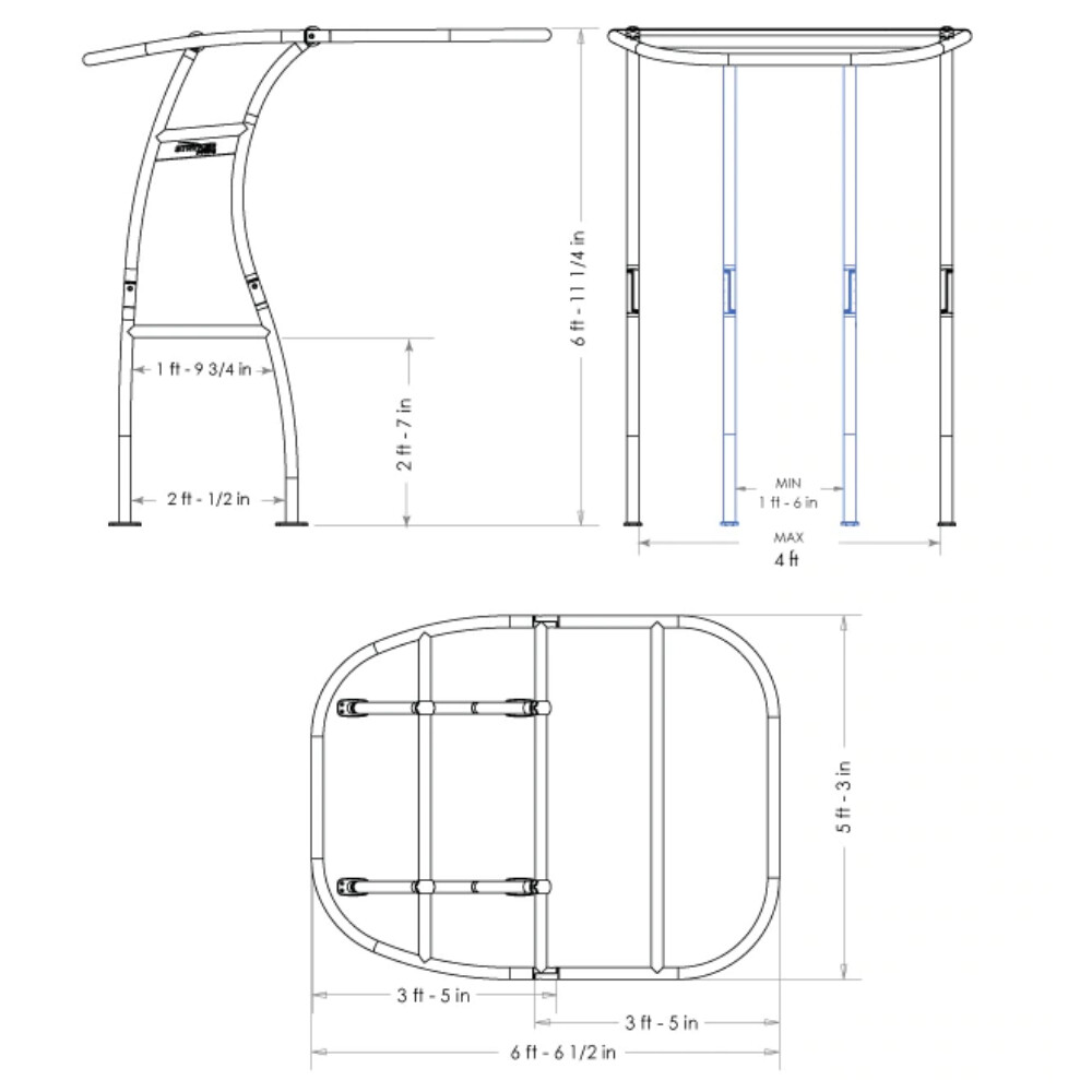 SG300 Universal T-Top Tower