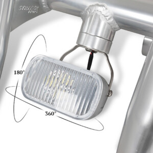 7 Rod Holder with LEDs for T-Top