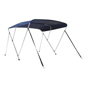 Talamex Deluxe 3-Arch Bimini Top - Navy Blue 