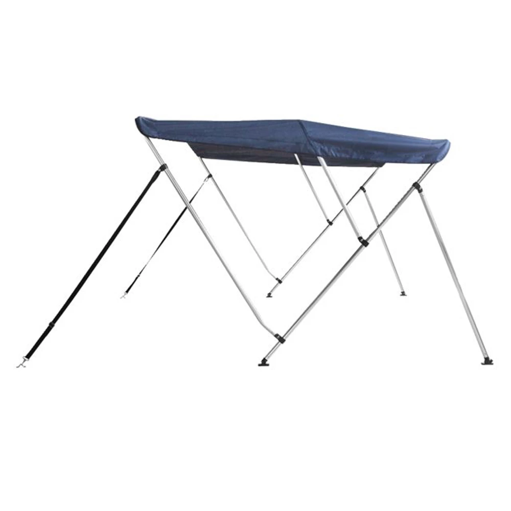 Deluxe 3-Arch Bimini Top - Navy Blue