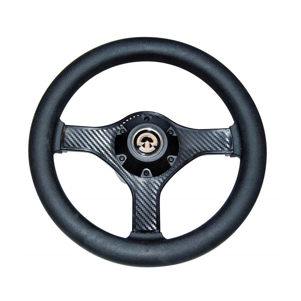 Force 4 Riviera Carbon Effect Steering Wheel 