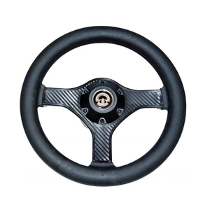 Force 4 Riviera Carbon Effect Steering Wheel 