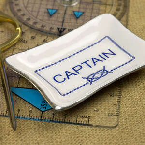 Enamel Mini Tray - Captain