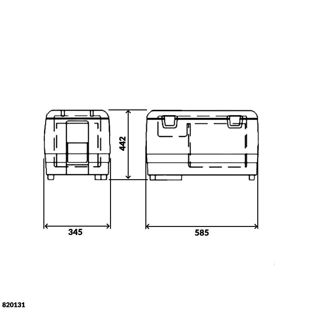 Portable 40 Litre Fridge Freezer