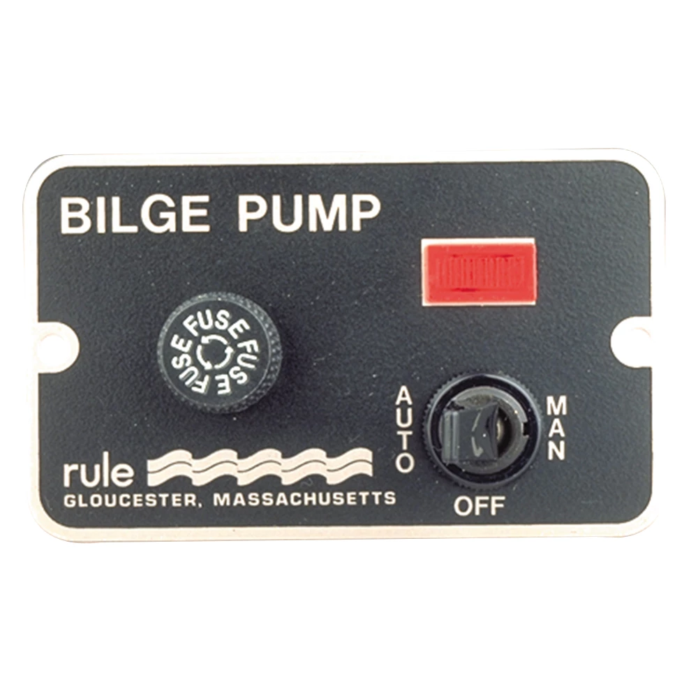 Rule Auto/Manual/Off Illuminated Panel Bilge Pump Switch