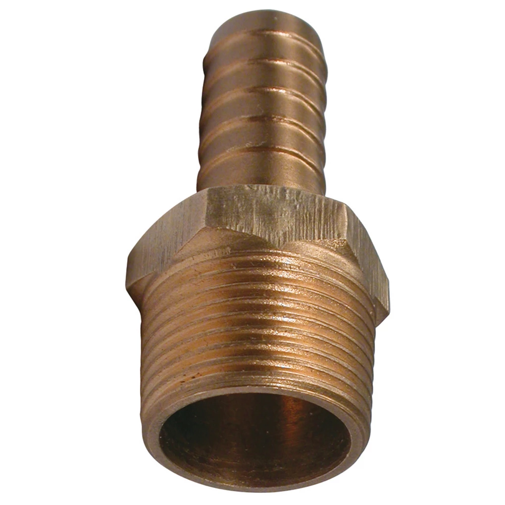 Force 4 Hose Tail Male Bronze 