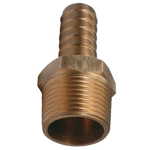 Force 4 Hose Tail Male Bronze 