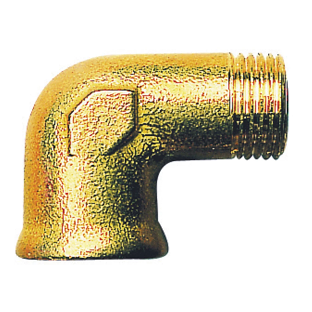 Force 4 Brass 90Deg Elbow M/F 