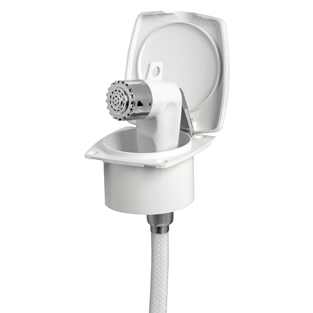 Osculati Boris Shower White Finish Nylon Hose 2.5 m 