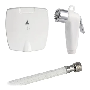 Osculati Boris Shower White Finish Nylon Hose 2.5 m 