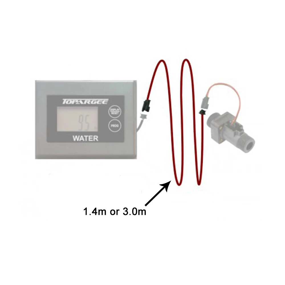 Topargee Water Tank Gauge Extension Cable 
