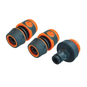 Force 4 Plastic 19mm Hose Fittings Kit - 3 Piece 