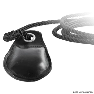 Force 4 Leather Throw Line Pouch with Lead Shot 