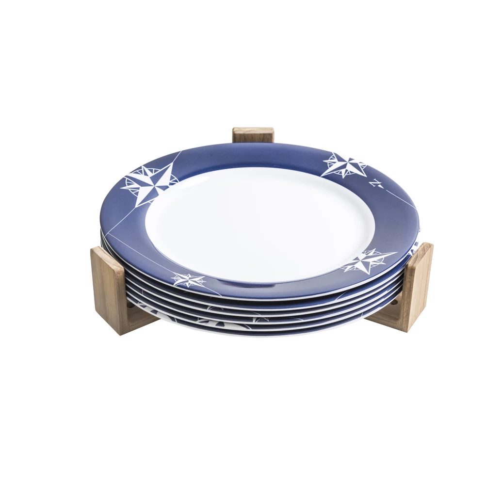 Teak Tableware Fixation Brackets (3pk)