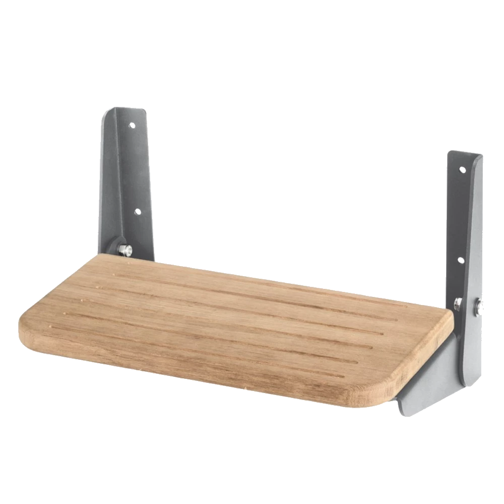 Osculati Folding Teak Helm Footrest