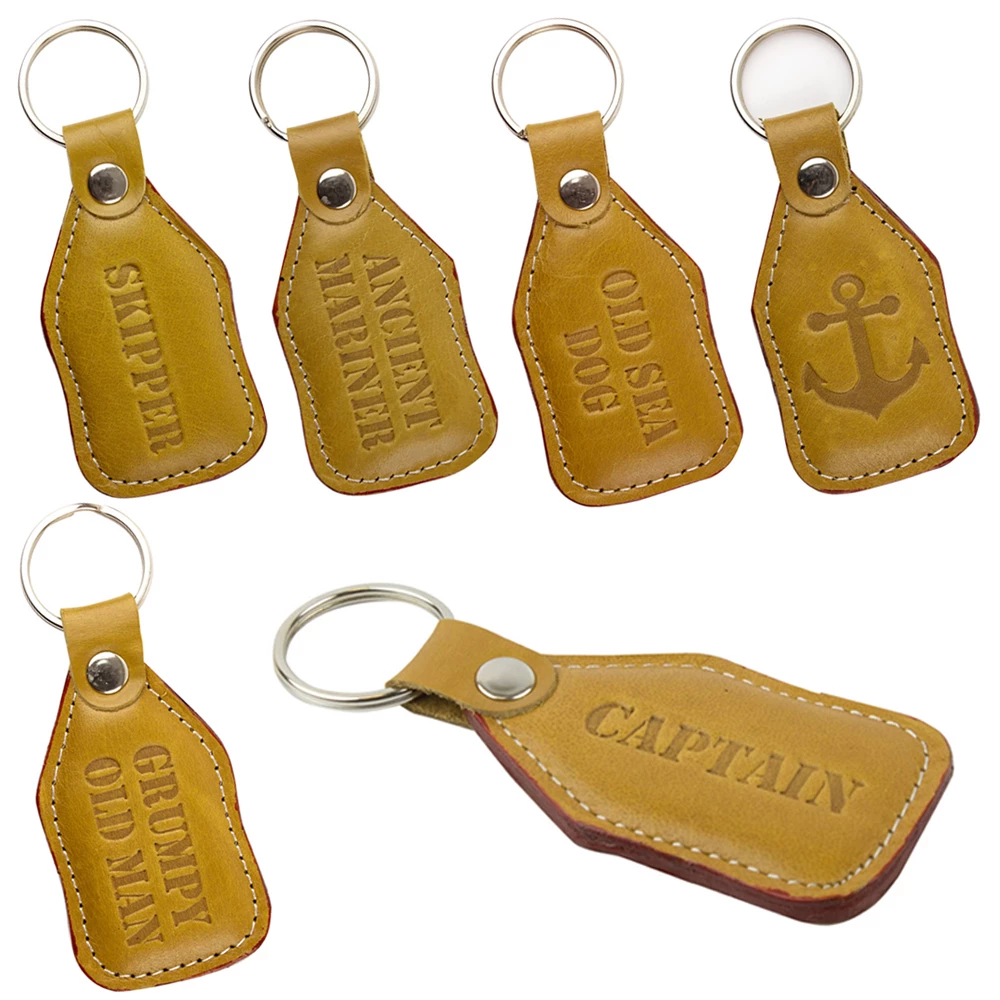 Nauticalia LeatherTag Keyring 