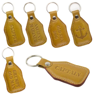 Nauticalia LeatherTag Keyring 