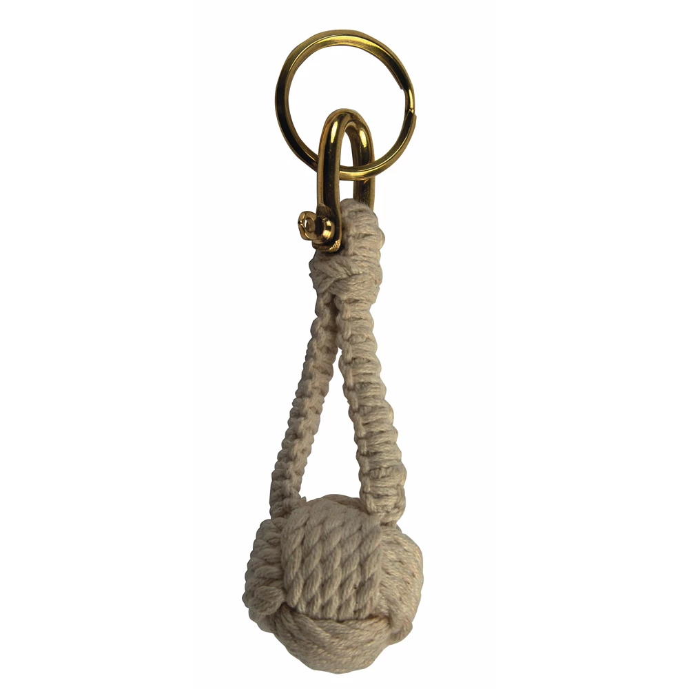 Nauticalia Keyring - Monkey Fist Knot 