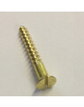 Brass Countersunk Woodscrew