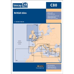Imray C80 Chart - British Isles
