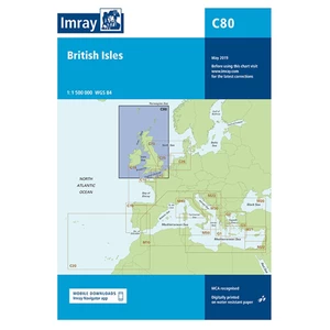 Imray C80 Chart - British Isles