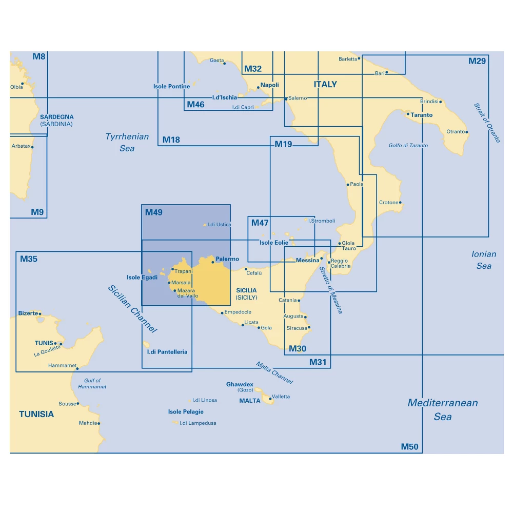 M49 West Sicily and Egadi Islands