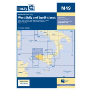Imray M49 West Sicily and Egadi Islands 