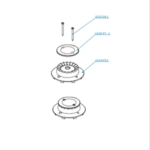 Dometic Cooker Burner Kit 45mm 