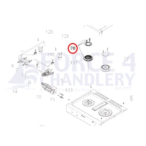Dometic Kit Burner Top 60mm 