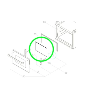 Dometic Door Glass Central 