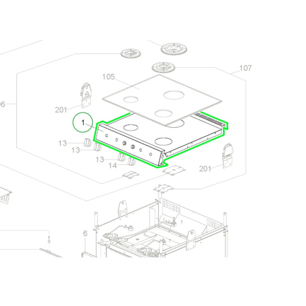 Control Panel High Grade Steel