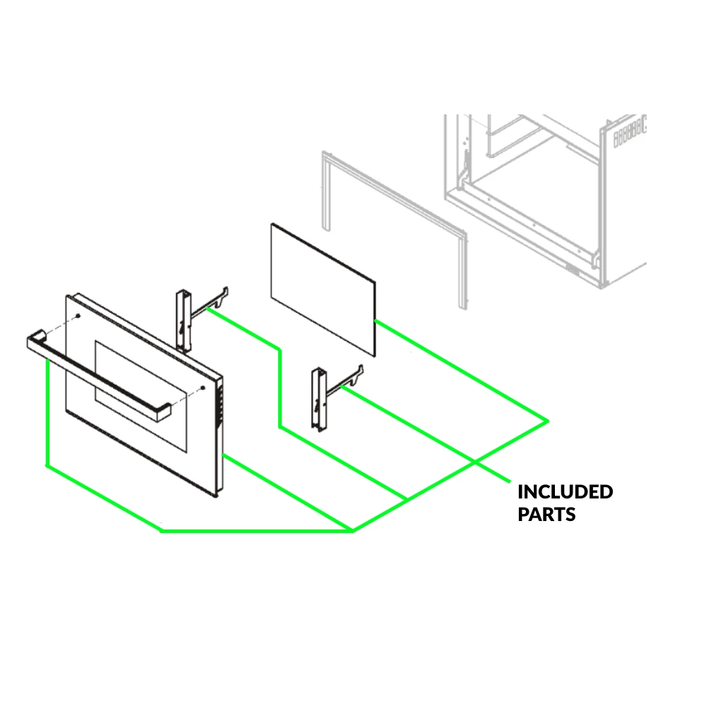 Dometic Glass Door Complete 