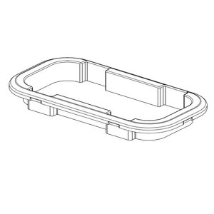 Lewmar Portlight Trim - 1996 On - White Sz 1 