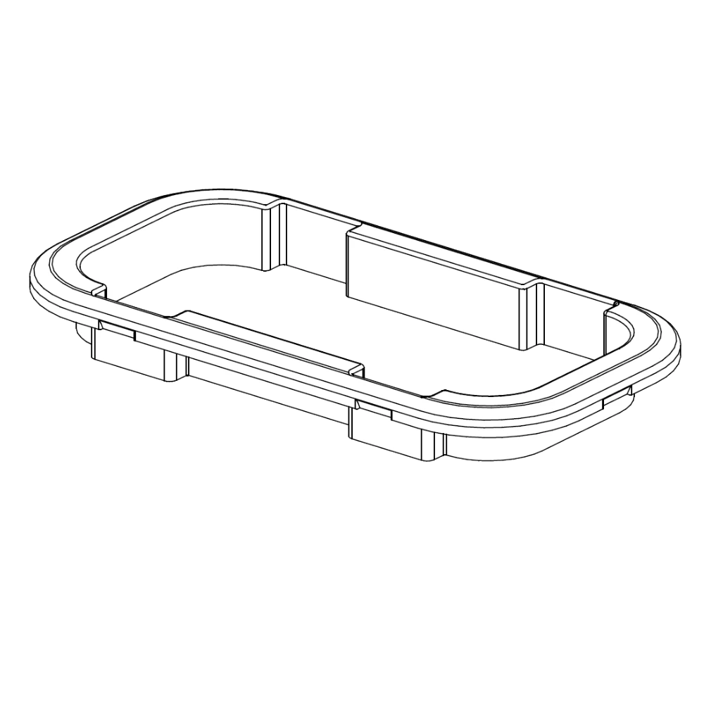 Portlight Trim - 1996 On - White Sz 2