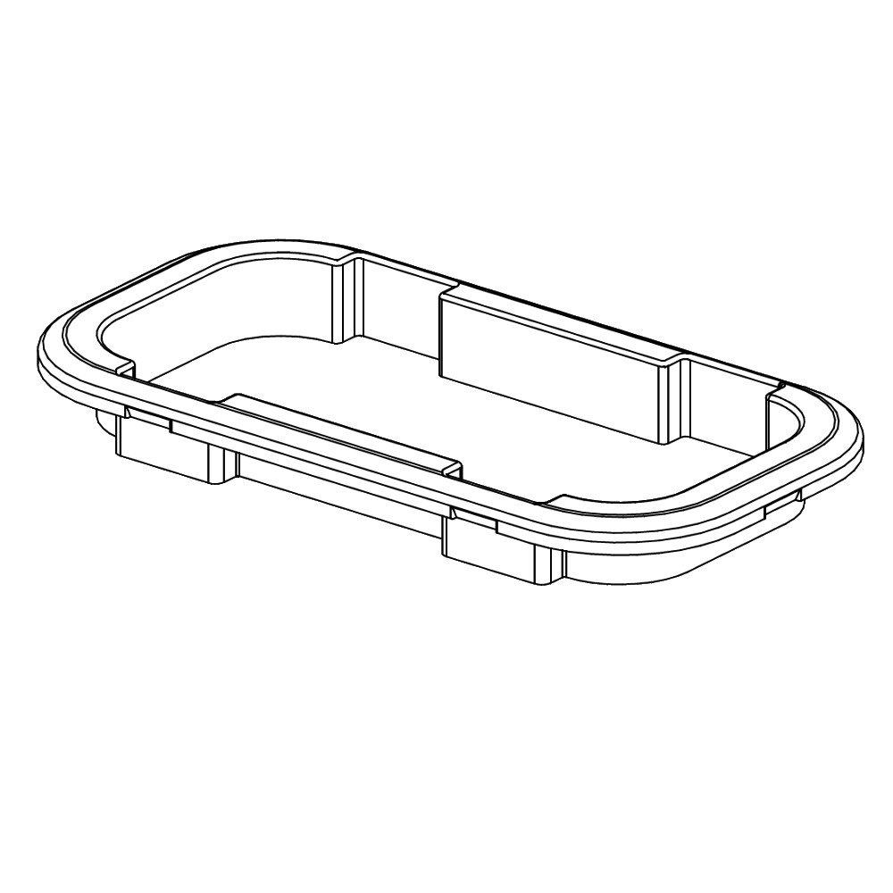 Portlight Trim - 1996 On - White Sz 4L