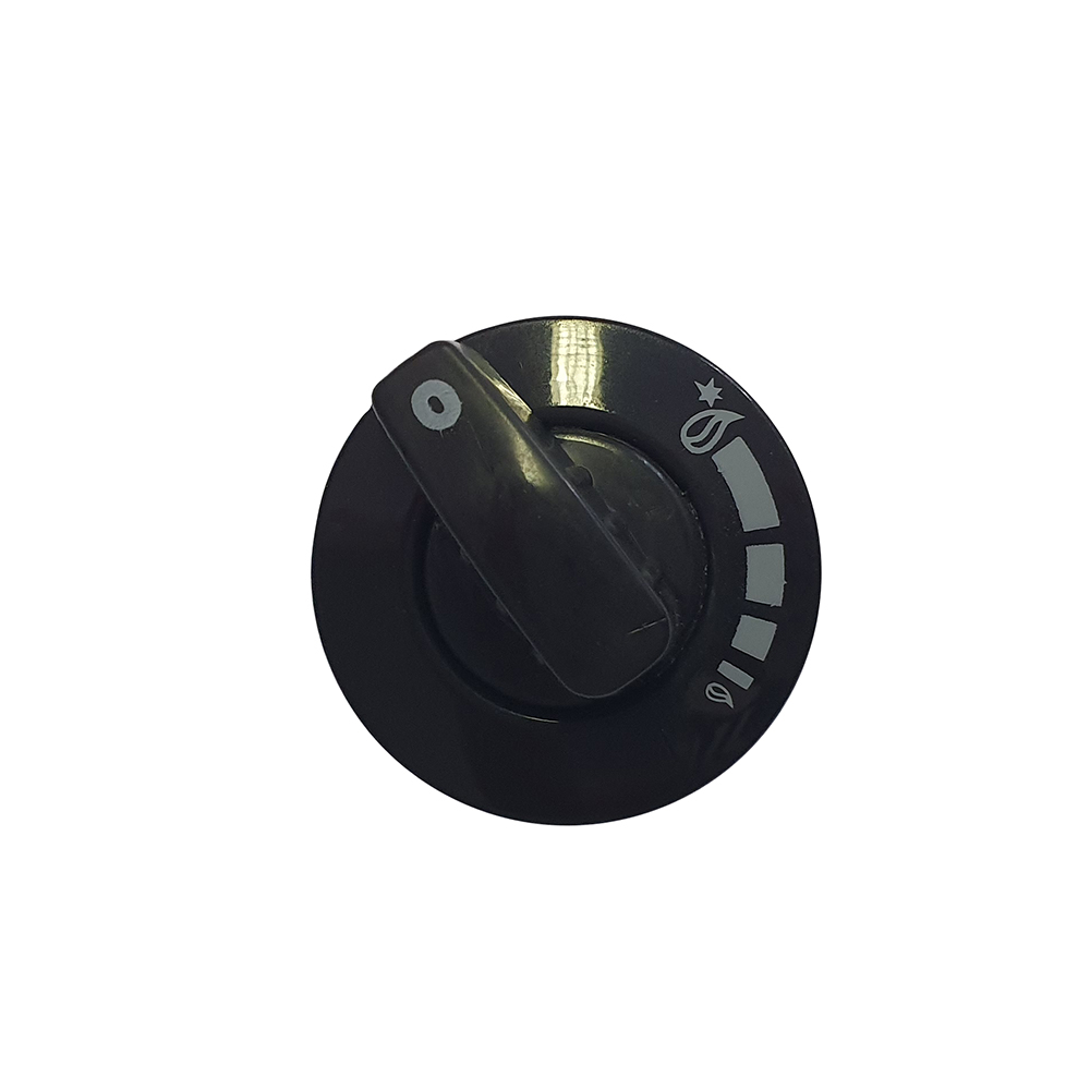 Turning Knob Burner Black