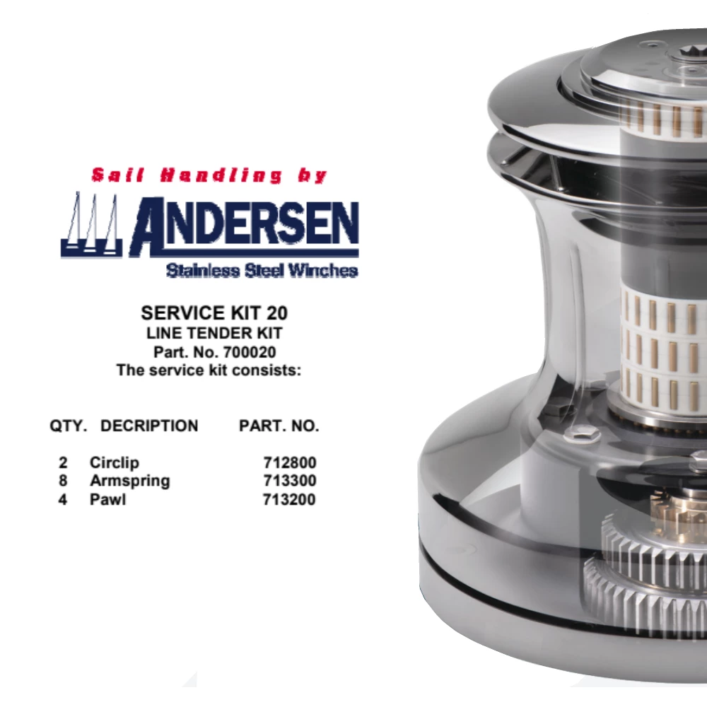 Winch Service Kit 20 (Line Tender)
