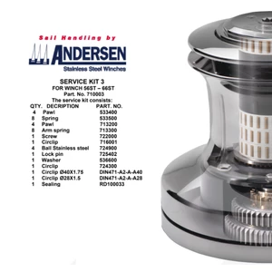 Andersen Winch Service Kit 3